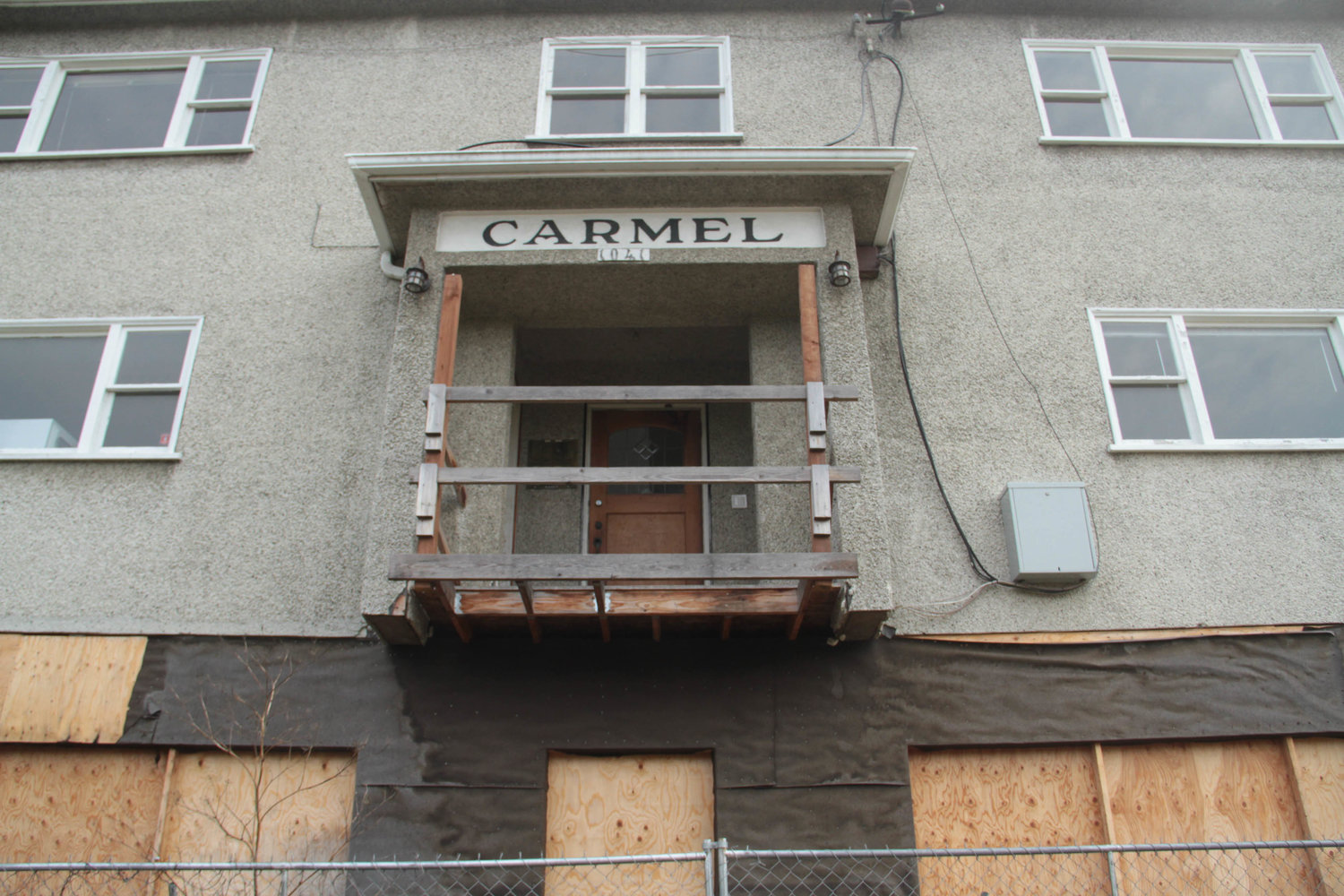 The former Carmel Building.